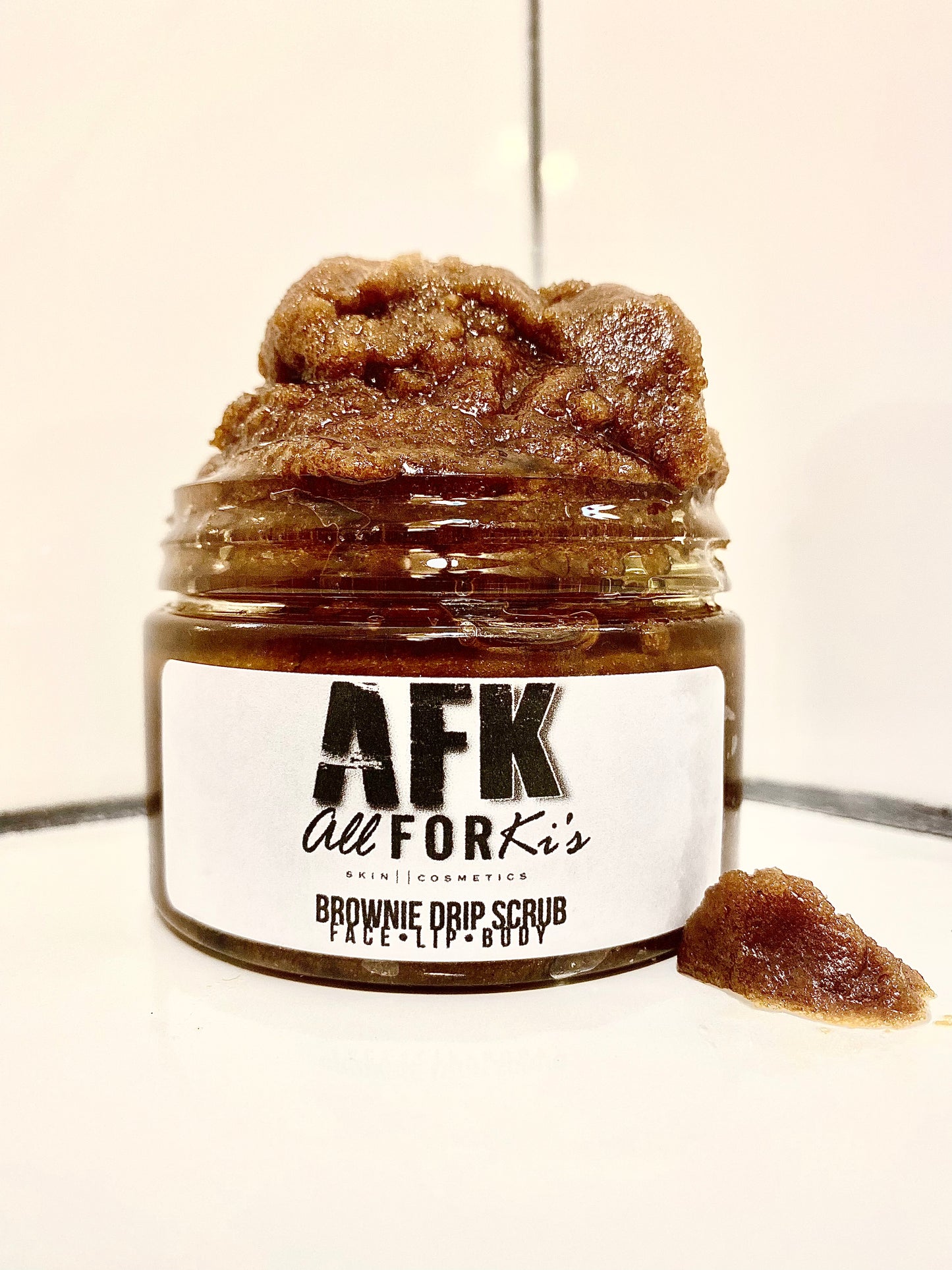 Brownie Drip Scrub
